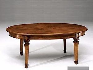 PISA - Oval solid wood coffee table - Coffee table by Arvestyle