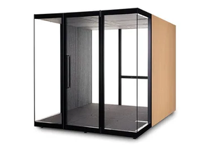 KAMELEON K6 GLASS - Acoustic meeting pod - Booth by Askia
