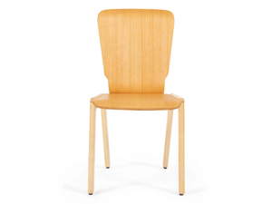 TIPRO - Stackable oak chair - Chair by Askia
