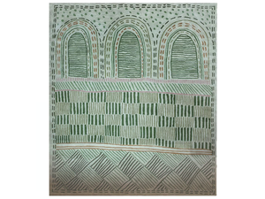 BIBLIOTEKET - Wool and Tencel® patterned rectangular rug - Rug by ASPLUND