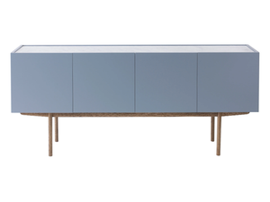 LUC DELUXE 160 - Wooden sideboard with doors - Cabinet by ASPLUND