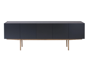 LUC DELUXE 200 - Wooden sideboard with doors - Cabinet by ASPLUND