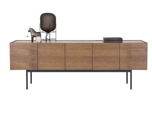 LUC SIDEBOARD 200 - Oak sideboard with doors - Cabinet by ASPLUND