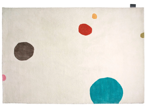 MR DOTTIE - Rectangular wool rug with geometric shapes - Rug by ASPLUND