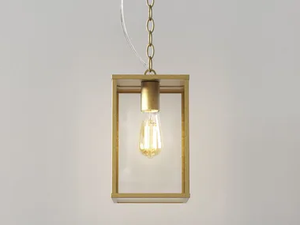 HOMEFIELD PENDANT - Suspension lamp in brass and glass - Ceiling lamp by Astro Lighting