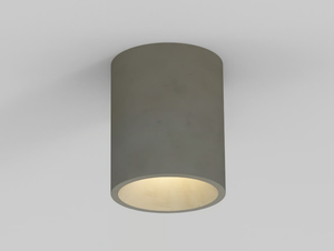 KOS ROUND - Round ceiling cement spotlight - Functional light by Astro Lighting