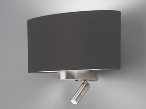 NAPOLI READER - Adjustable LED reading lamp in steel and fabric - Floor lamp by Astro Lighting