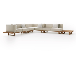 9.ZERO - Sectional fabric sofa - Sofa by Atmosphera