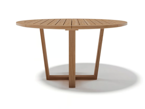 DESERT - Round teak garden table - Table by Atmosphera
