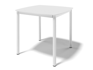 DULTON - Square aluminium and stoneware table table - Table by Atmosphera