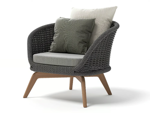 LUDO - Acrylic garden armchair with armrests - Armchair by Atmosphera