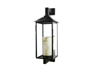 NOBLESSE BELLEFEU - Brass outdoor wall lamp - Wall lamp by Authentage Lighting