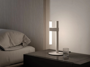 PARALELA - LED Borosilicate glass and metal table lamp - Table lamp by Axolight