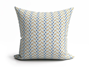 Geometric cushion - Geometric fabric cushion - Accessories by BABEL D