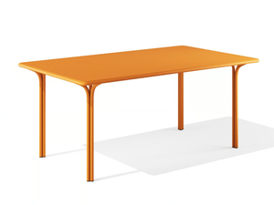 JOS - Rectangular powder coated steel table - Table by BABEL D