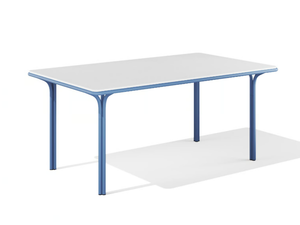 JOS - Rectangular steel table and HPL top - Table by BABEL D