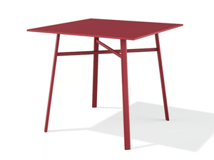 KANO - Square powder coated steel table - Table by BABEL D