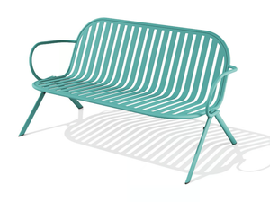 MELIK - Powder coated steel small sofa - Sofa by BABEL D