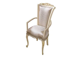 DAVID - Upholstered fabric chair with armrests - Chair by Barnini Oseo