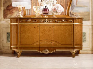 DIAMANTE - Classic style wood veneer sideboard - Cabinet by Barnini Oseo