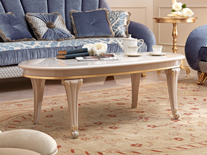 DIAMANTE - Oval coffee table - Coffee table by Barnini Oseo