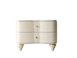 FASHION TIME - Bedside table with drawers - Side table by Barnini Oseo