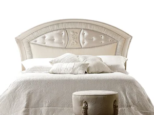 FASHION TIME - Upholstered fabric headboard - Bed frame by Barnini Oseo