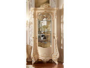 FIRENZE - Wood veneer display cabinet - Cabinet by Barnini Oseo