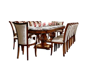 PRESTIGE - Oval wooden table - Table by Barnini Oseo