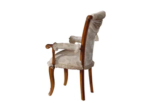 PRESTIGE PLUS - Upholstered fabric chair with armrests - Chair by Barnini Oseo