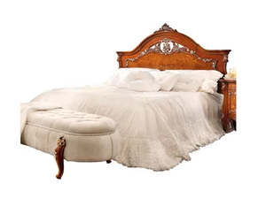 PRESTIGE PLUS - Wooden double bed - Bed frame by Barnini Oseo