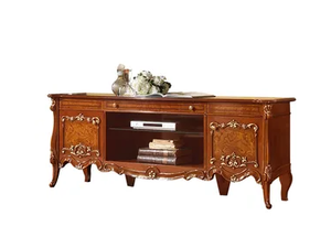 PRESTIGE PLUS - Wooden TV cabinet with doors with drawers - Cabinet by Barnini Oseo