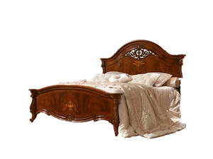 PRESTIGE - Wooden double bed - Bed frame by Barnini Oseo