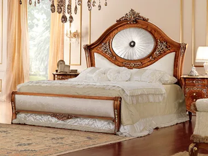 REGGENZA LUXURY - Double bed with high headboard - Bed frame by Barnini Oseo