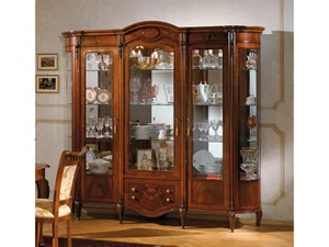 REGGENZA - Wood veneer display cabinet - Cabinet by Barnini Oseo