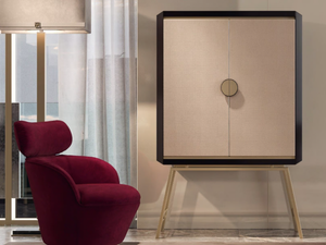 ROBERTO BARNINI - Honeycomb bar cabinet - Cabinet by Barnini Oseo
