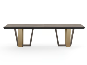 ROBERTO BARNINI - Rectangular wooden table - Table by Barnini Oseo