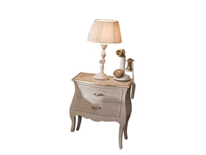 SOGNI D'AMORE - Bedside table with drawers - Side table by Barnini Oseo