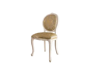 SOGNI D'AMORE - Medallion fabric chair with integrated cushion - Chair by Barnini Oseo