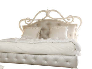 SOGNI D'AMORE - Tufted upholstered fabric headboard - Bed frame by Barnini Oseo
