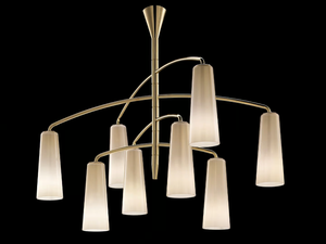 COLIMAÇON - Venetian crystal pendant lamp - Ceiling lamp by Barovier&Toso