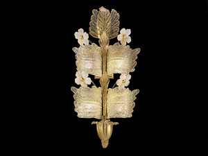 GRAND HOTEL - Venetian crystal wall lamp - Wall lamp by Barovier&Toso
