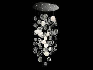 HANAMI - Venetian crystal pendant lamp - Ceiling lamp by Barovier&Toso