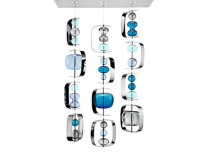 MANHATTAN - Venetian crystal pendant lamp - Ceiling lamp by Barovier&Toso