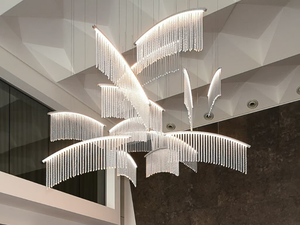 PALMYRA - Venetian crystal pendant lamp - Ceiling lamp by Barovier&Toso