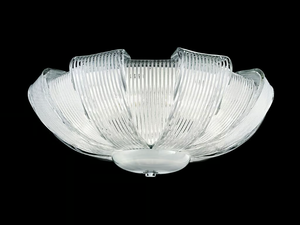PLISSÉ - Venetian crystal ceiling lamp - Ceiling lamp by Barovier&Toso