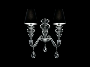 RAN ROUND - Venetian crystal wall lamp - Wall lamp by Barovier&Toso
