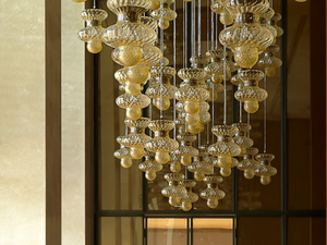 SPINN - Venetian crystal pendant lamp - Ceiling lamp by Barovier&Toso