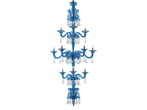 TORPEDO TAIF - Venetian crystal chandelier - Ceiling lamp by Barovier&Toso