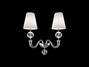 VERMONT - Venetian crystal wall lamp - Wall lamp by Barovier&Toso